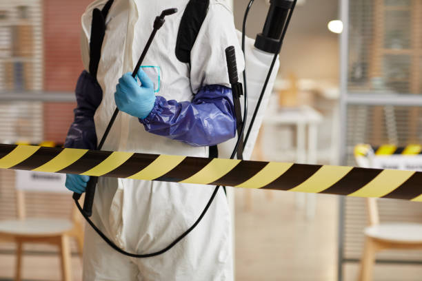 Professional Trauma Scene Cleanup technician working in Chapman, NE